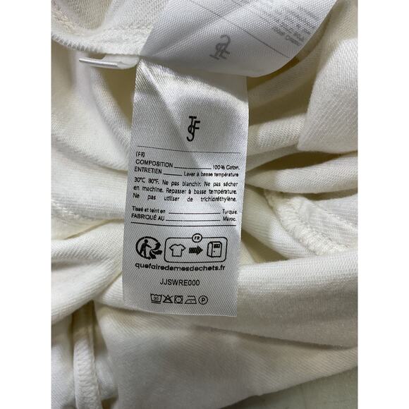 The Frankie Shop 'Wren' White Cotton Denim Romper Size S - Picture 5 of 5